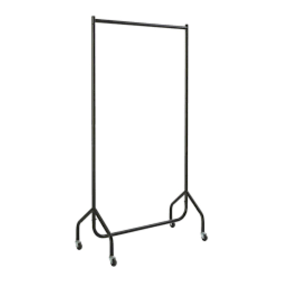 Argos Home Single Clothes Rail Heavy Duty 237/9375 Assembly Instructions