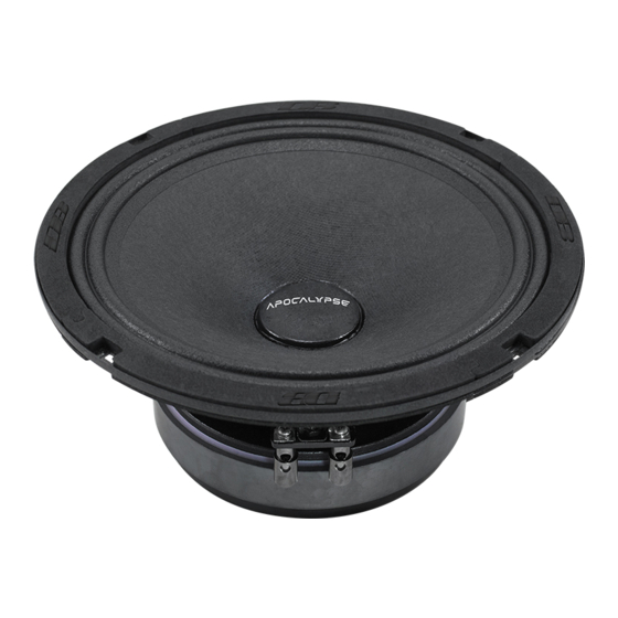 Deaf Bonce APOCALYPSE AP-MX80 Owner's Manual
