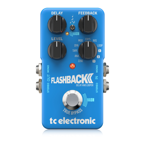 TC Electronic Flashback Manual