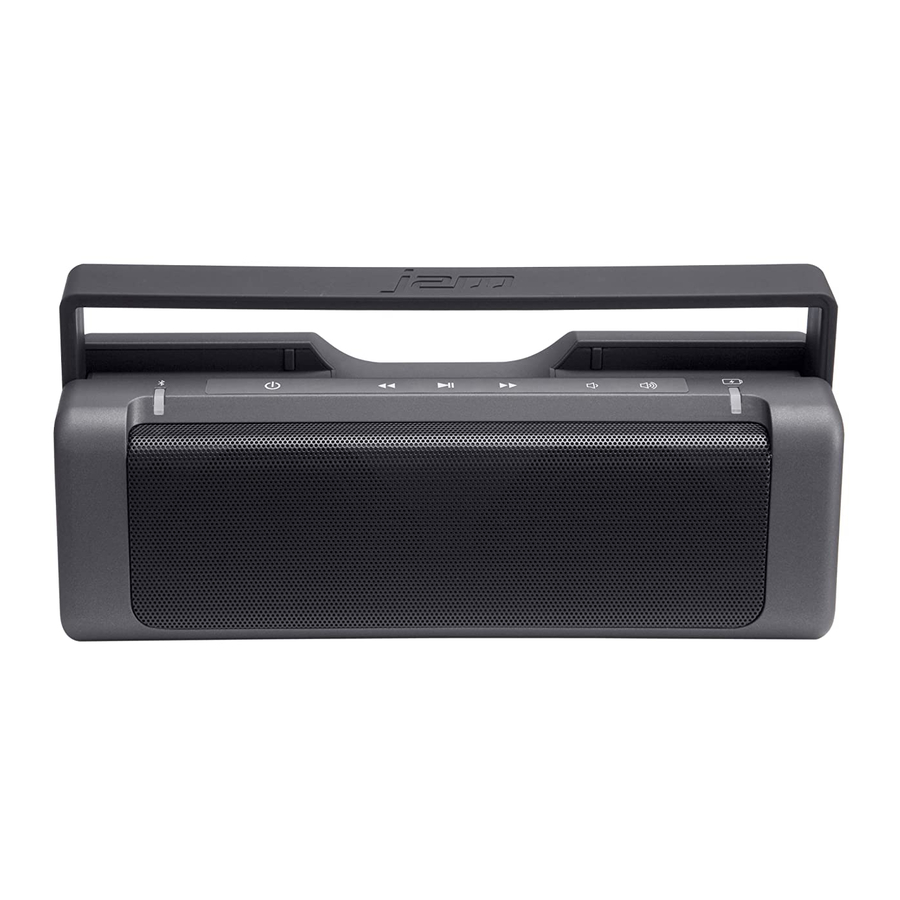 JAM Party Bluetooth Speaker Manual