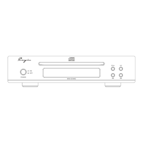 Cayin MINI-CD MK2 User Manual