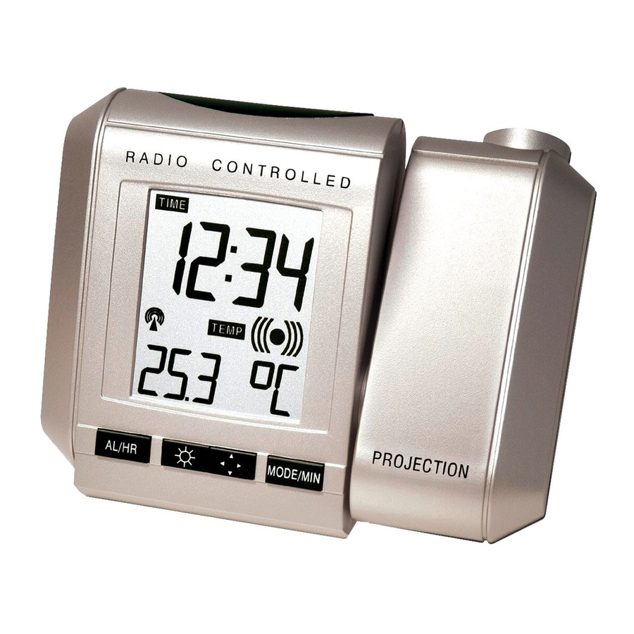 Technoline WT 535 - Radio Clock With Digital Thermometer Manual