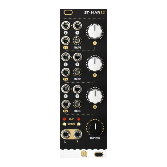 NANO ST-MAR Quick Manual