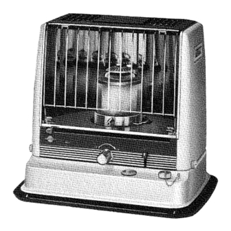 Toyostove RSA-10 Operation And Maintenance Instructions