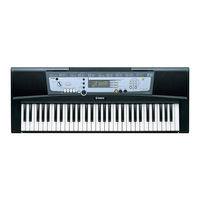 Yamaha YPT210 - Portable Keyboard w/ 61 Full-Size Keys Owner's Manual