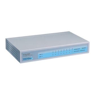 TRENDnet TE100-S55E User Manual