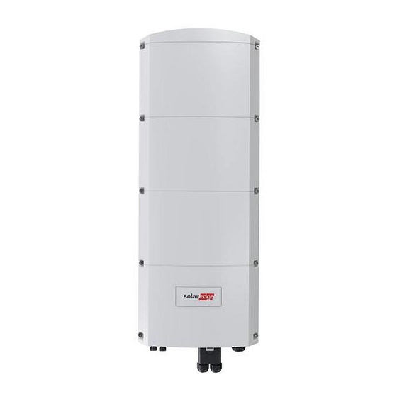 SolarEdge SE10K-RWB Quick Installation Manual