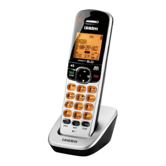 Uniden DCX170BT User Manual