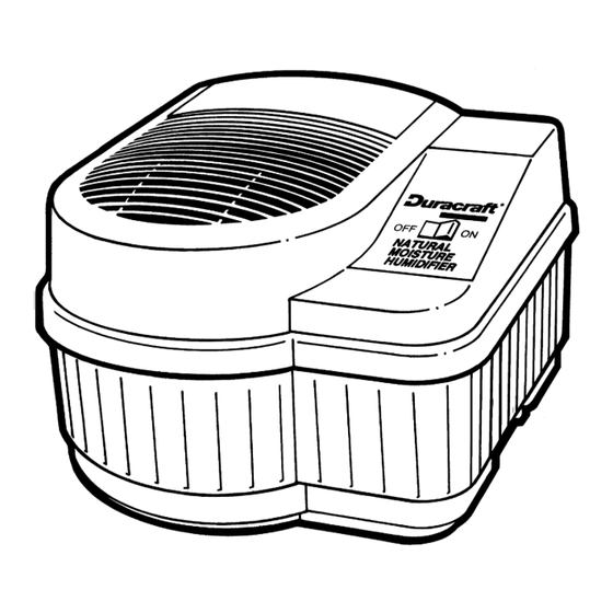 Duracraft NATURAL COOL MOISTURE DH-821 Owner's Manual