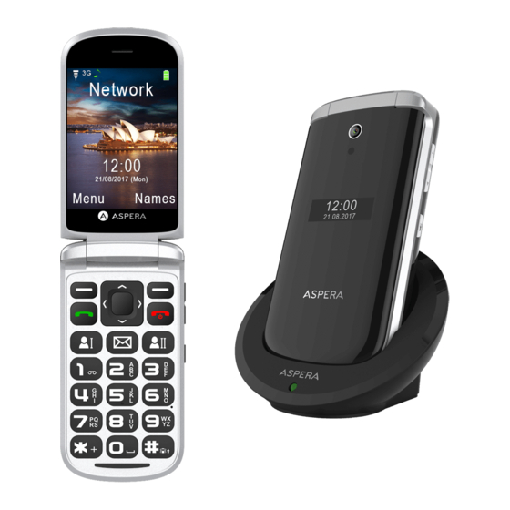 Aspera F28 Flip Phone Manuals