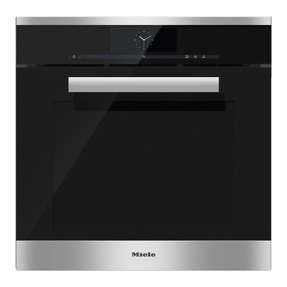 Miele DGC 6865 Operating And Installation Instructions