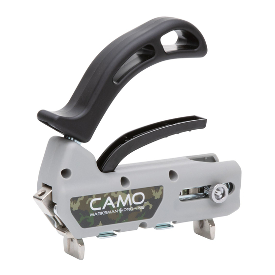 Camo Marksman Pro Series Installation Instructions Manual