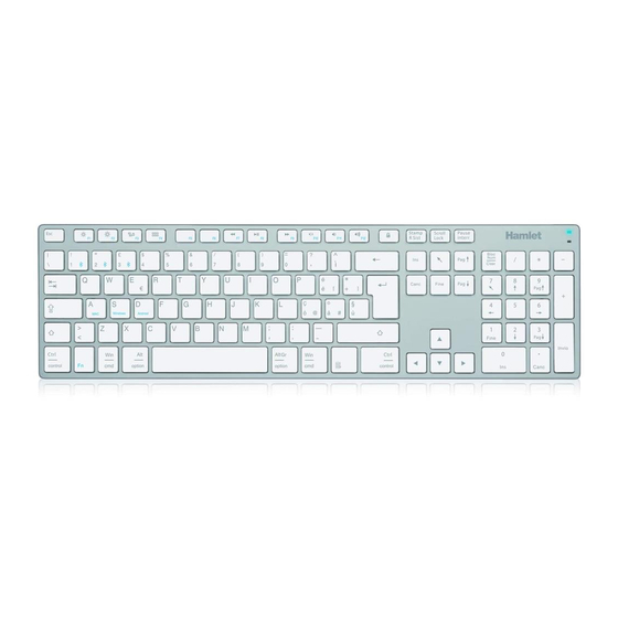 Hamlet SILVER BOARD BLUETOOTH User Manual