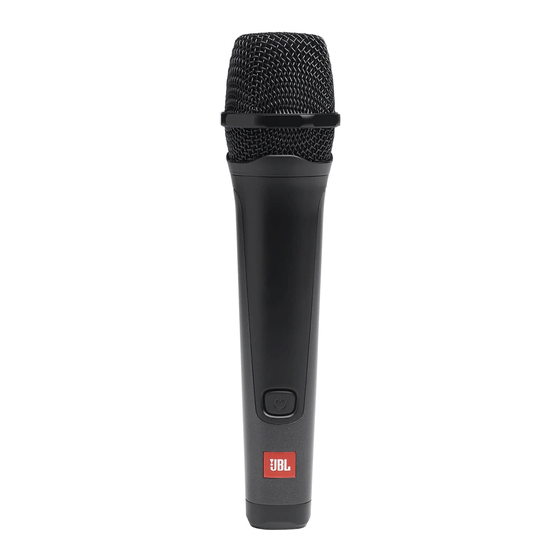 Harman JBL PBM100: JBLPBM100BLK Quick Start Manual