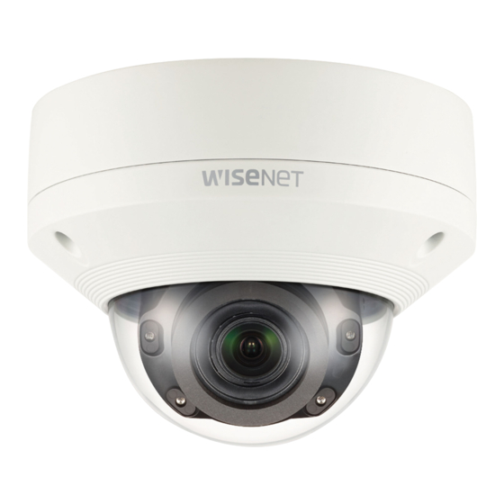 Wisenet XNV-8080RS Quick Manual