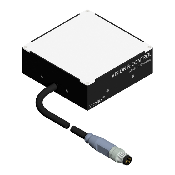 Vision & Control DL60x60-R633/UDC/-a Instructions For Use Manual