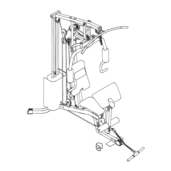 User Manuals: Impex WM-1508 Home Gym