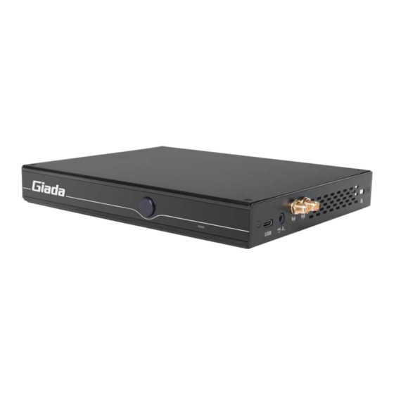 Giada D613 User Manual