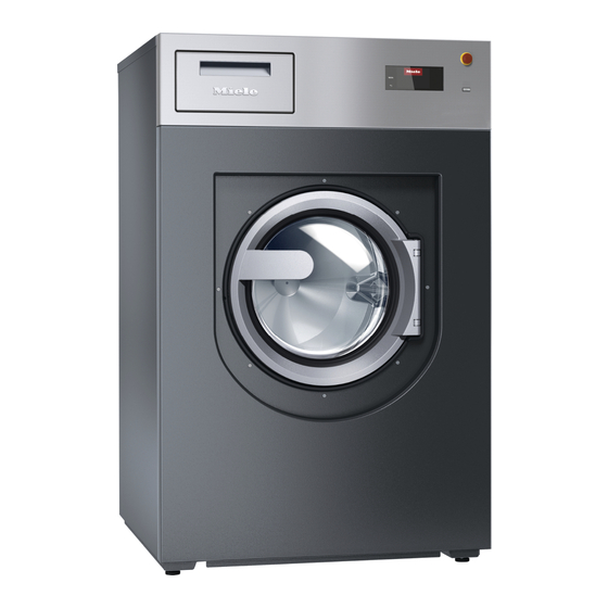 Miele PWM 520 EL/RH Installations Plan