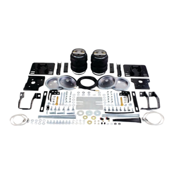 Air Lift LoadLIFTER 5000 57396 Installation Manual
