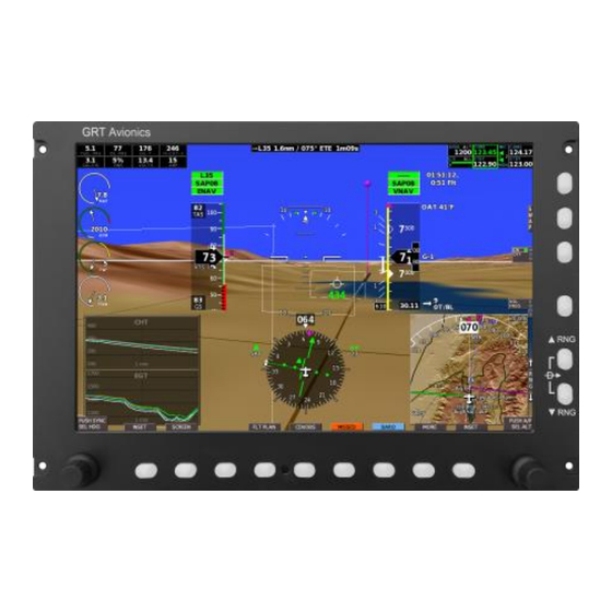 GRT Avionics GRT Sport 10.1 Installation Manual