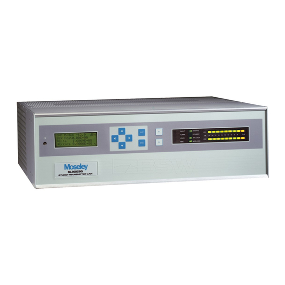 Moseley Starlink SL9003Q User Manual