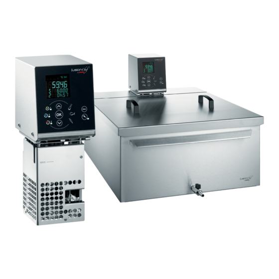 Julabo Fusion Chef Premium Sous Vide Diamond Operating Manual