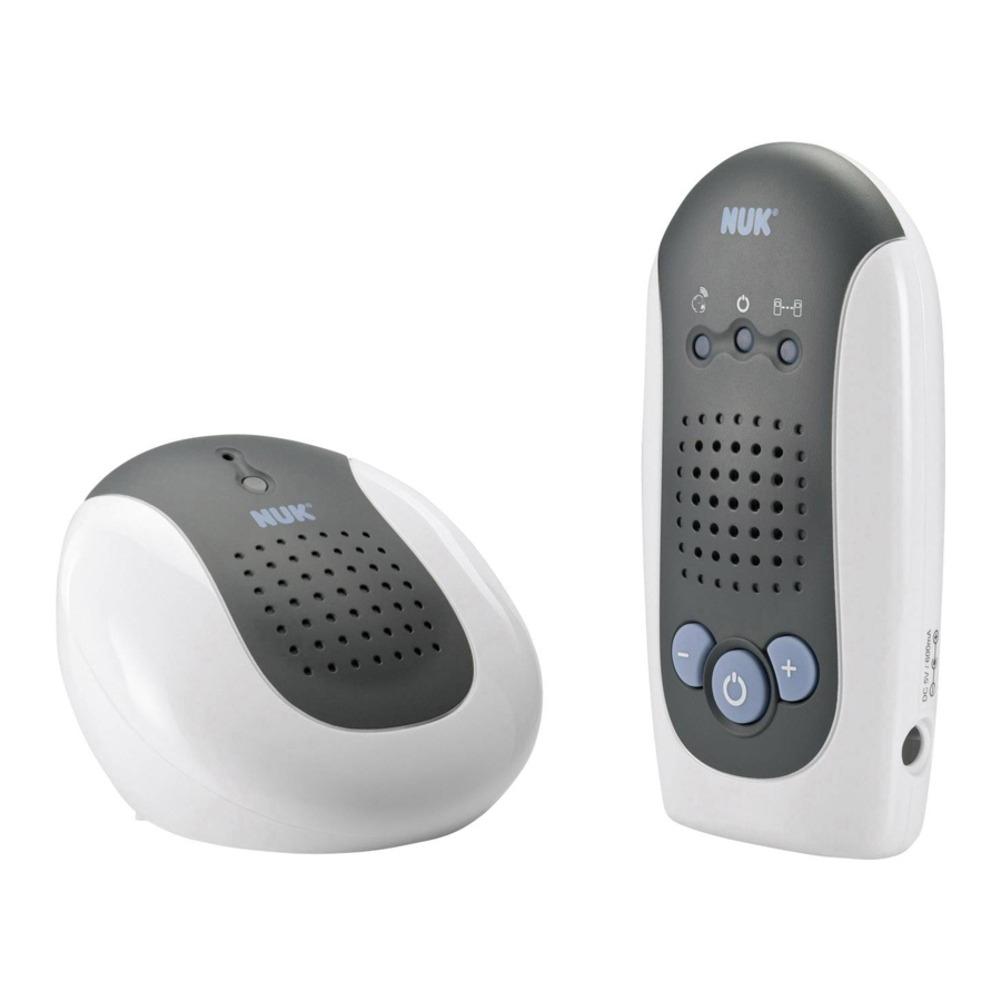 NUK Easy Control 200 Operating Instructions Manual