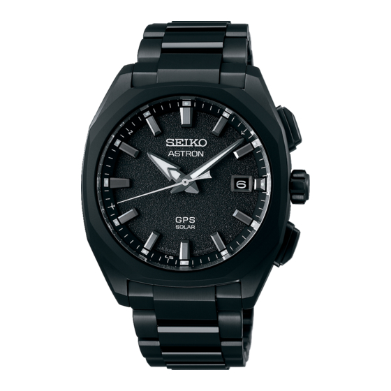 Seiko gps solar watch manual online