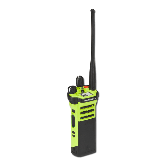 Motorola solutions APX 6000XE User Manual