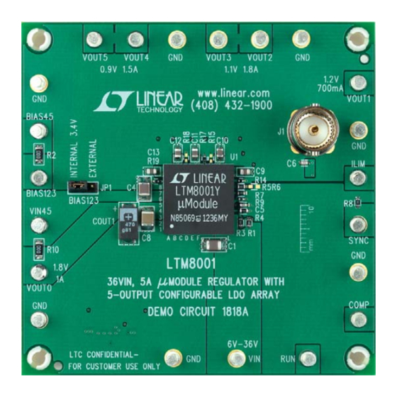 Linear Technology DC1818A Demo Manual