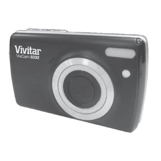 Vivitar ViviCam S332 User Manual