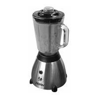 Haier HB500BSS - 48oz Blender W Glass Jar User Manual