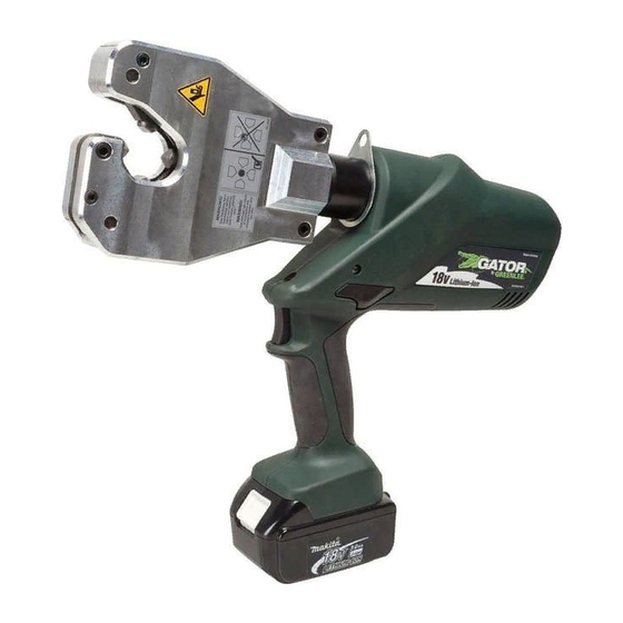 Greenlee GATOR EK06ATL Crimping Tool Manuals