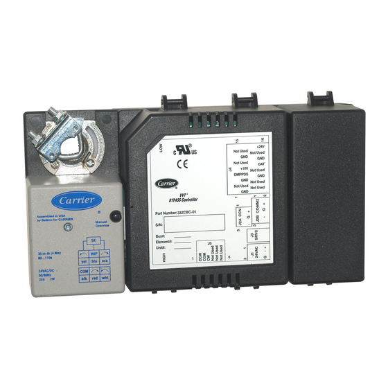 Carrier VVT 33ZCVVTZC-01 Installation, Start-Up And Configuration Instructions