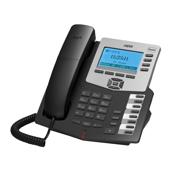 Fanvil C66 Quick Installation Manual