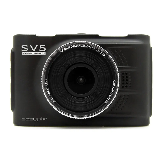 Easypix Streetvision SV5 Manual