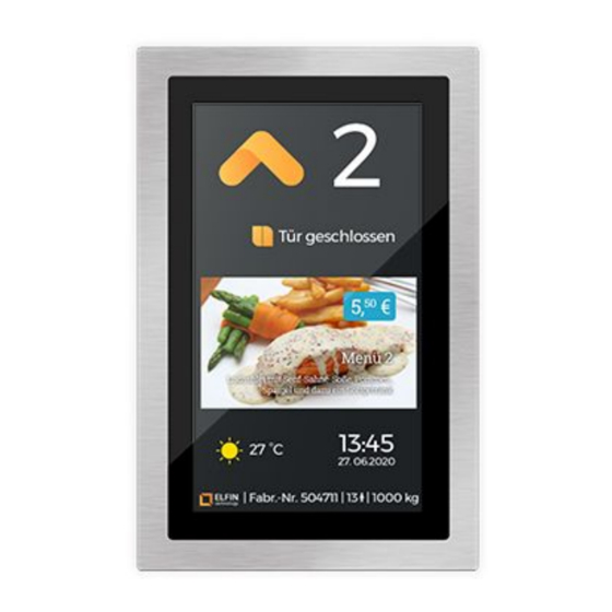 ELFIN flexyPage Messenger Manuals