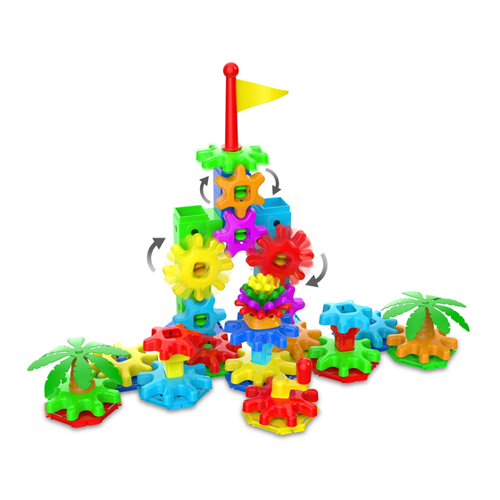 The Learning Journey Techno Kids Stack and Spin Playland Manual