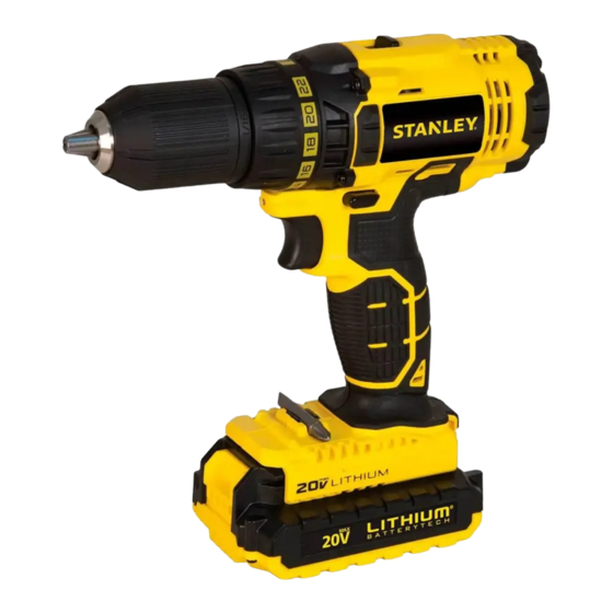 Stanley SCD20C2 Instruction Manual