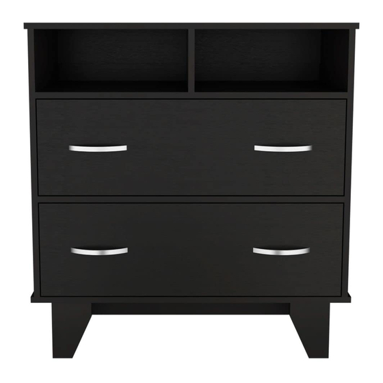 TUHOME Furniture PORTANOVA Assembly Instructions Manual