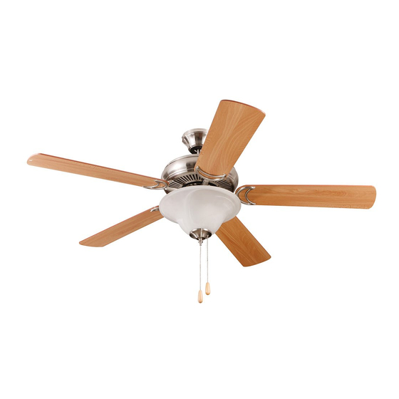 Craftmade ELLINGTON Decorator's Choice DCF52BNK5C1 Installation Manual