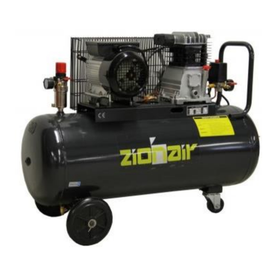 Zionair CP222T01 Portable Air Compressor Manuals