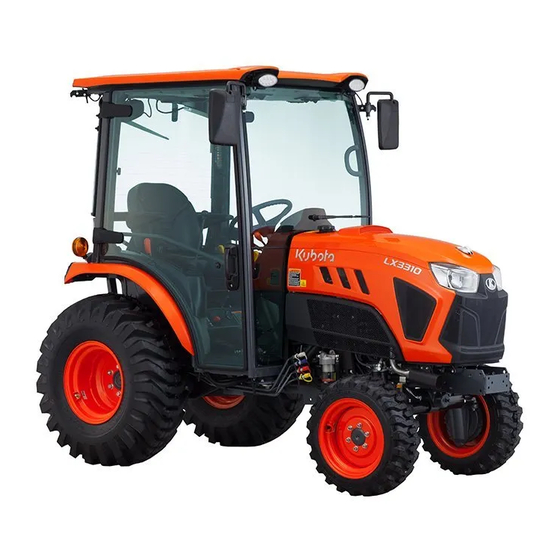 Kubota LX2610 Operator's Manual