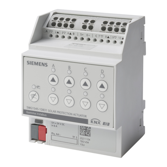 Siemens N 545D31 Manual