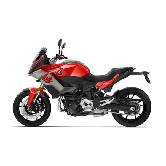 BMW Motorrad F 900 XR Rider's Manual