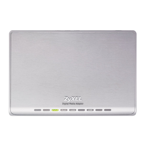 ZyXEL Communications DMA-1000 Quick Start Manual