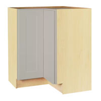 Hampton Bay LAZY SUSAN CABINET Use And Care Manual