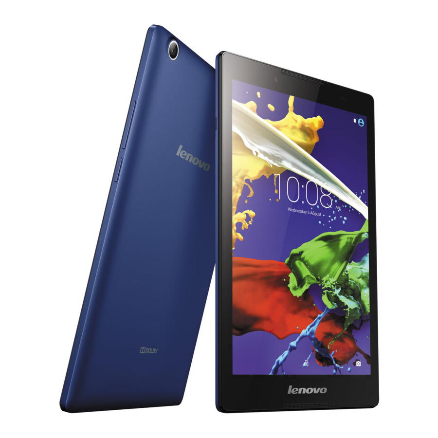 Lenovo TAB2 Manual
