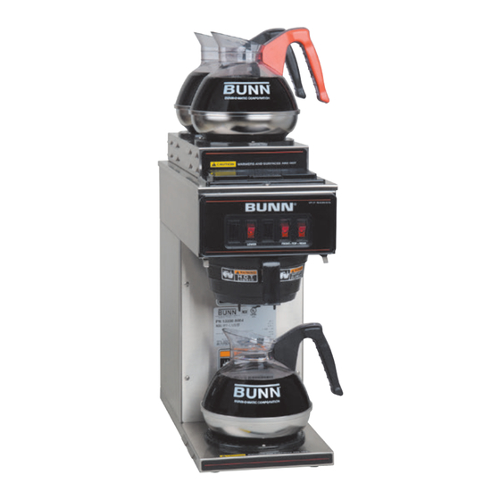 Bunn VP17-3 Brochure & Specs